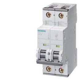 ( stock )Magnetotermico 5SY62..-7 2P C 6KA    da 10amp a 40amp Siemens 5SY62..-7 400v