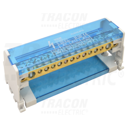 MORSETTIERA DIN 2P 100A 15 FORI  tracon flso25-2p15