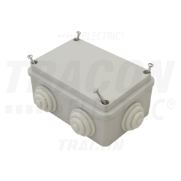 CASSETTA STAGNO 80×120×50  IP55  C/FORI  TQBY8125  tracon