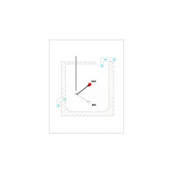Interruttore galleggiante ad immersione con 10mt. di cavo - Tecnoswitch ip3200