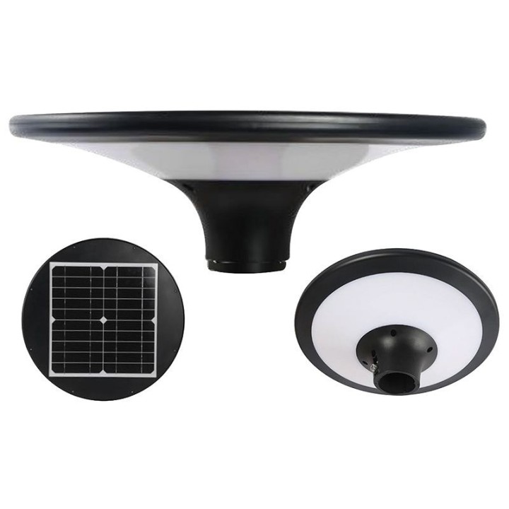 LAMPIONE SOLARE E-FLOWER 4000K 20W per pali da 50-60 mm