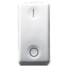 GW20503 A  INTERRUTTORE BIPOLARE 250V ac - 16A - SIMBOLO 0/I - 1 MODULO - SYSTEM WHITE