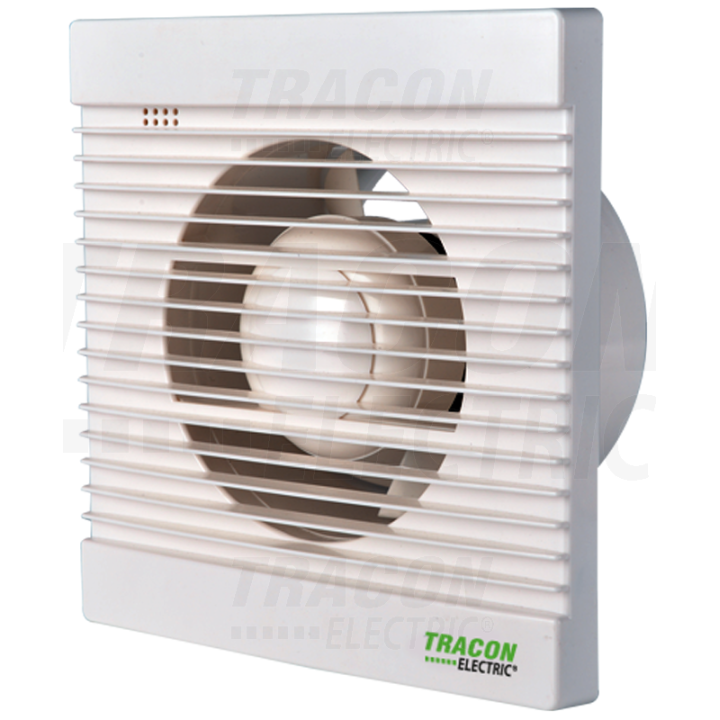 Aspiratore da bagno d. 100 bianco , con Timer + sensore umidita   Tracon VF100-BTSH