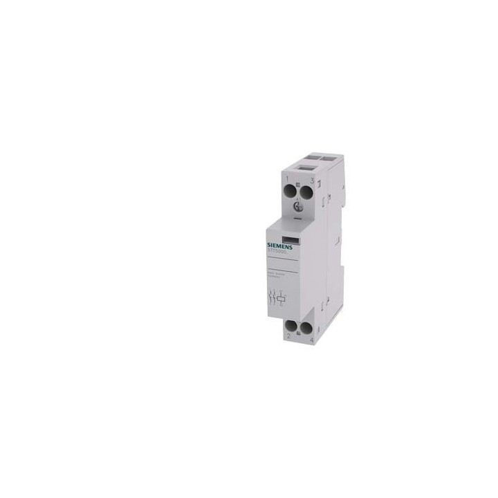 Siemens 5TT58100 Contattore  2poli  25A 230VAC 2NA 1 modulo DIN   ( sostituisce il 5TT58000 )