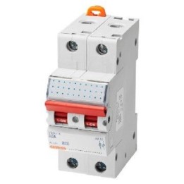 INTERRUTTORE DI MANOVRA SEZIONATORE - 2P 40A 415V - 2 MODULI GW96115