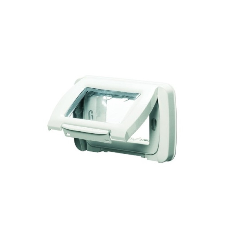 GW22451  PLACCA STAGNA  BIANCO 3 POSTI SYSTEM   GEWISS