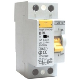 Differenziale  Puro  2 poli  25A o 40A  AC  300mA  (0,3A)  COMTEC  MF000119112  mf000119114