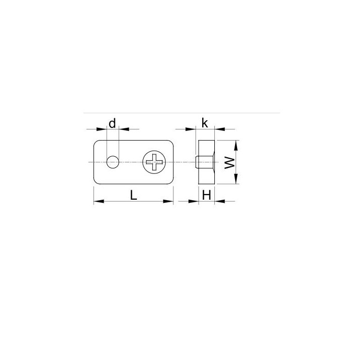 Morsetto steelmax, acciaio  d. 6mm   1/4    M6   tracon amax6