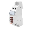 GW96592  LAMPADA DI SEGNALAZIONE - TRIPLA - ROSSO - 230V - 1 MODULO DIN