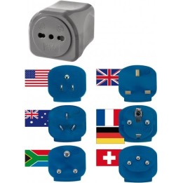 SET 6 SPINE DA VIAGGIO INTERRUTTORE AUTOMATICO 10A BRENNENSTUHL 1508165
