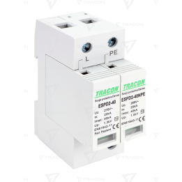 Scaricatore sovratensione T2 AC  TT inserto cambiabile ESPD2-40-1-1P Tracon
