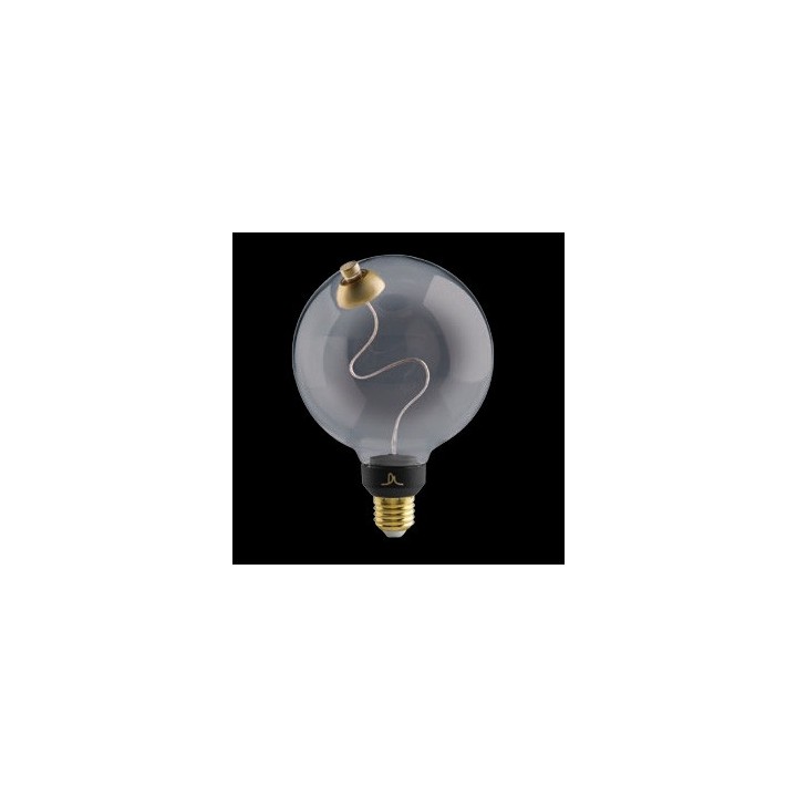BASE con Lampadina Led a sfera Satellite 4W E27 2700K  470 lm
