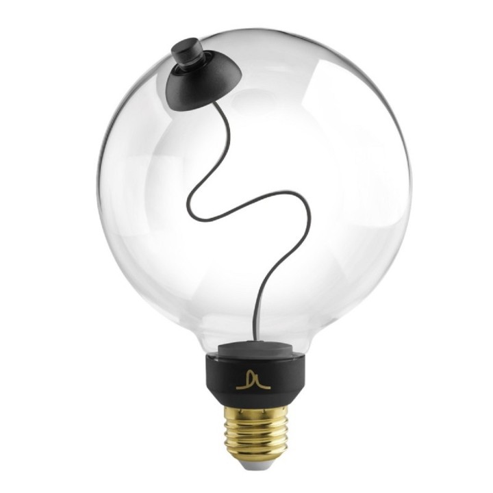 BASE con Lampadina Led a sfera Satellite 4W E27 2700K  470 lm