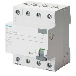 ( Stock )5SV3644-6KL  Differenziale Puro  4 Poli  40A  300ma   Tipo "A"   Siemens 5SV36446KL