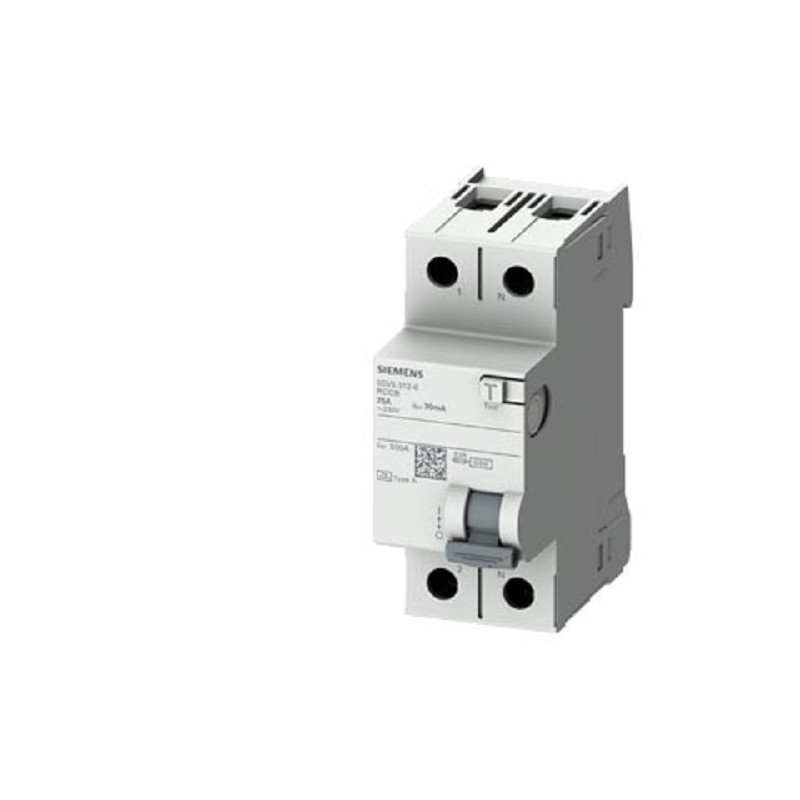 SIEMENS 5SV5312-0 DIFFERENZ PURO CLASSE TIPO "AC " 2P 25A 30ma