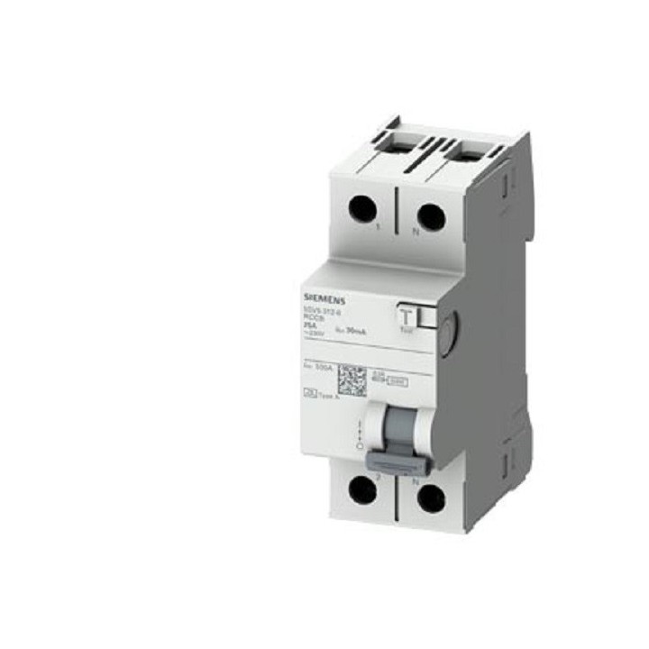 SIEMENS 5SV5312-0 DIFFERENZ PURO CLASSE TIPO "AC " 2P 25A 30ma