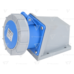 Presa industriale parete cee 2P+T  32A  230V  IP67  TICS-1232 TRACON