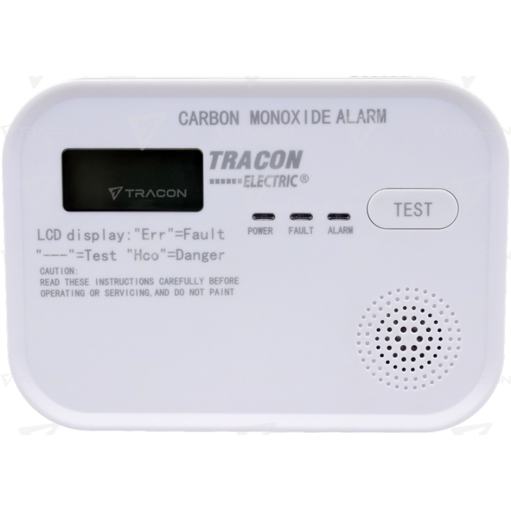 Rilevatore di monossido di carbonio (CO)  Tracon CO218A