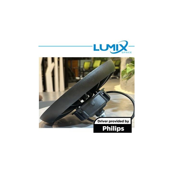Faro industriale 100w 160lm/w IP65 50.000h - Driver Philips
