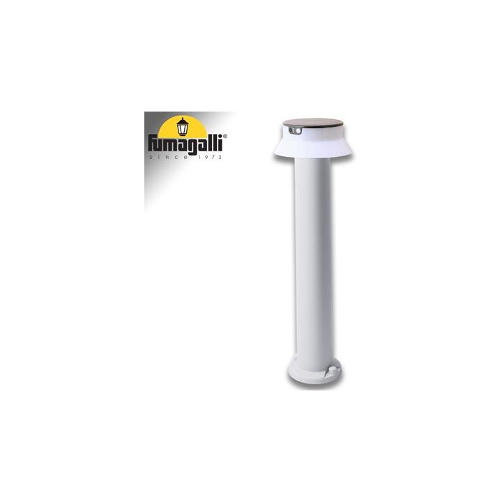 FELICE 800 BIANCO SOLAR LED Ø150 PIR CCT  SET RIFL. OPALE
