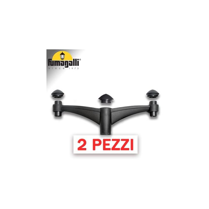2x MIDIPILAR SYSTEM 2L NERO