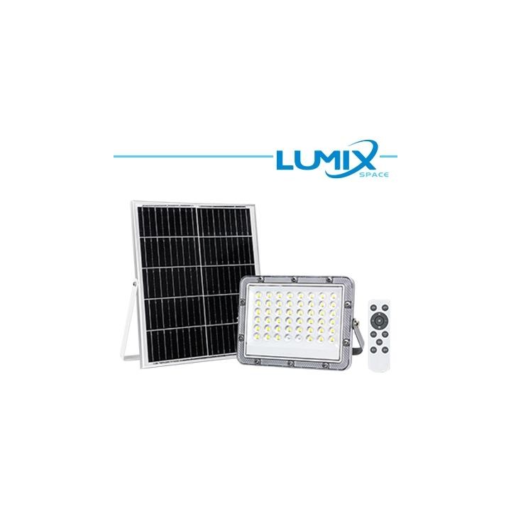 PROIETTORE SOLARE LED 100W + Crepuscolare