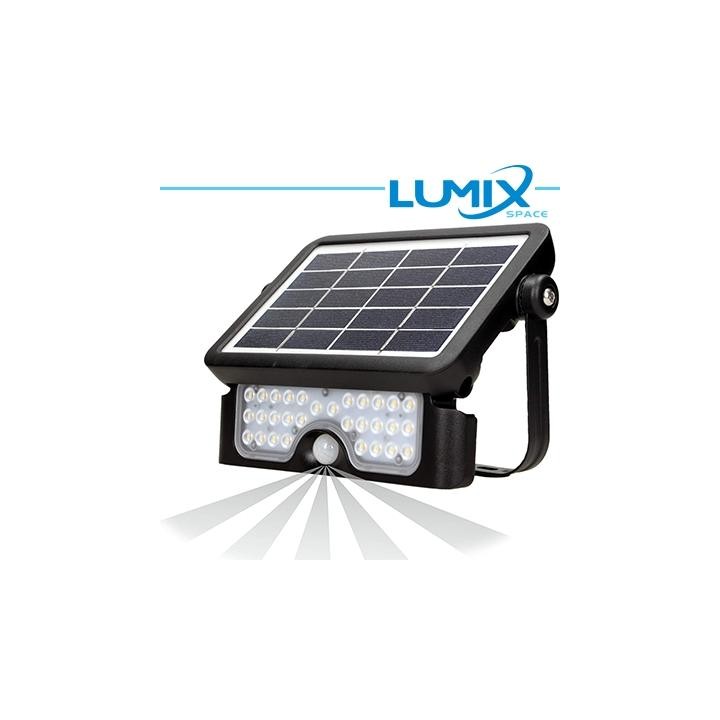 Faretto solare LED senza fili 500lm - con sensori
