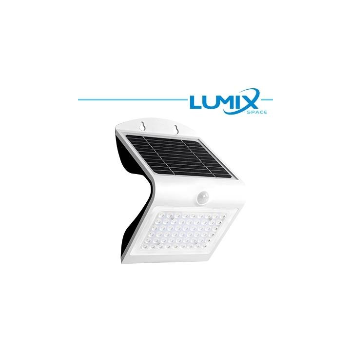 Lampada da parete LED solare senza fili con Sensori 500lm