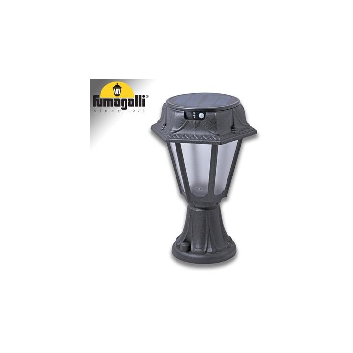 Lampioncino solare da giardino MIZAR/ROSETTA con sensore PIR - 3 mod. di funzion