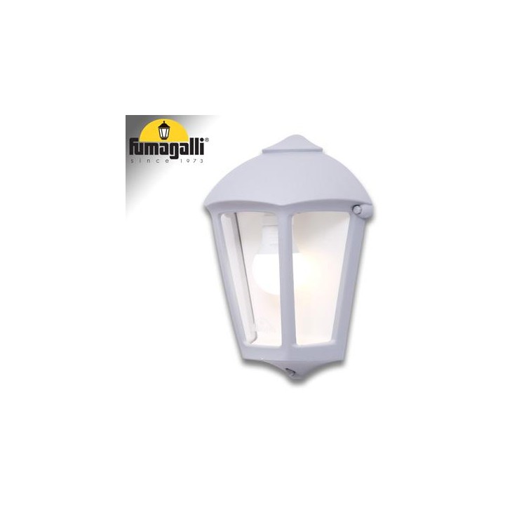 Lampada da parete per esterno FUMAGALLI Fabio BIANCO