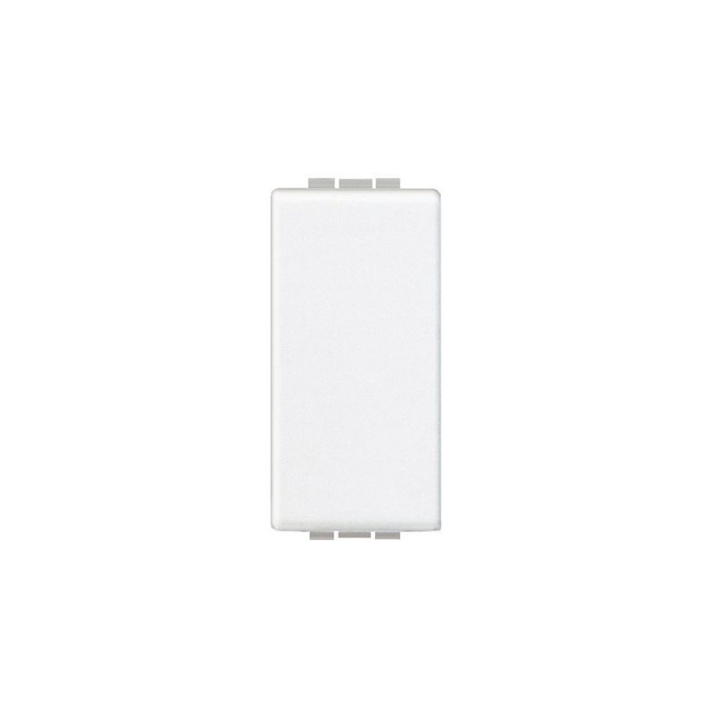 N4950  Falso polo 1 modulo -  LIVING LIGHT   BIANCO  TICINO