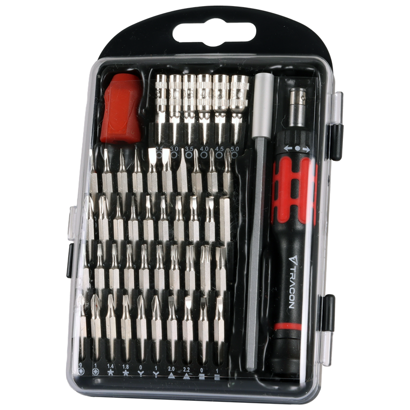 Set Cacciavite  di  PRECISIONE  46 INSERTI      PCS49  tracon