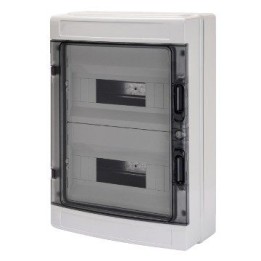 Promo  GW40104  CENTRALINO da PARETE   24 moduli  IP65 ( 2 FILE DA 12moduli )  Gewiss