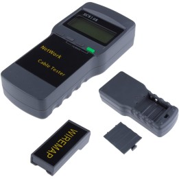 Tester portatile per cavi e reti LAN, SC8108 RJ45, misuratore lunghezza cavi, rilevamento posizione cavi telefonici