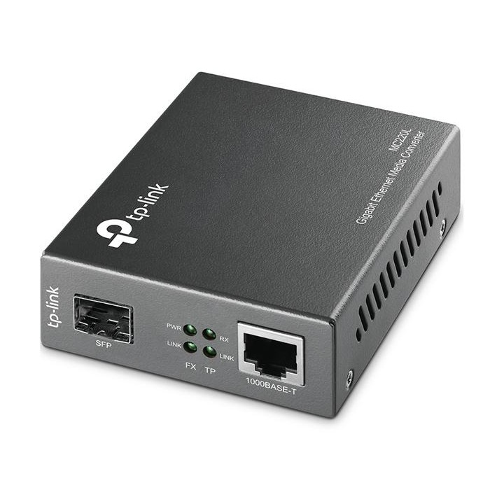 Media Converter 1000BASE-SX/LX/LH/1000Base-T LC MC220L