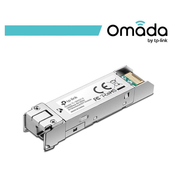 Omada SFP Mini-GBIC monomodale bid. 1000 Base-BX10-D LC