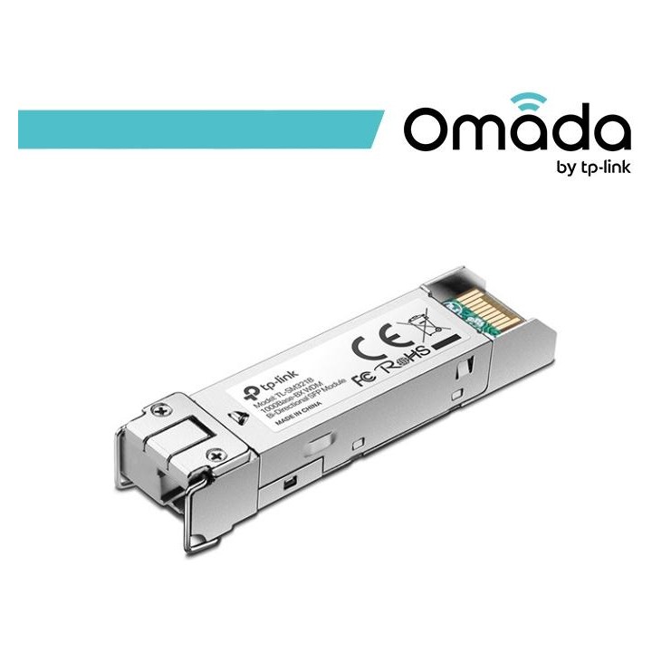 Omada SFP Mini-GBIC monomodale bid. 1000 Base-BX10-U LC - SM321B