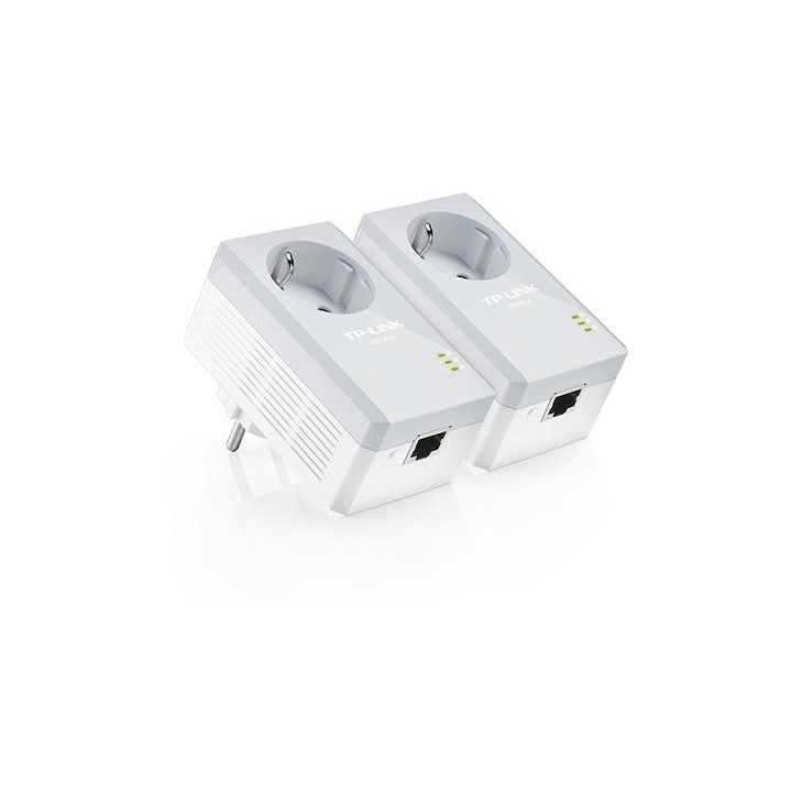 Kit 2 powerline con Shuko passante 1 port LAN TL-PA4010P KIT