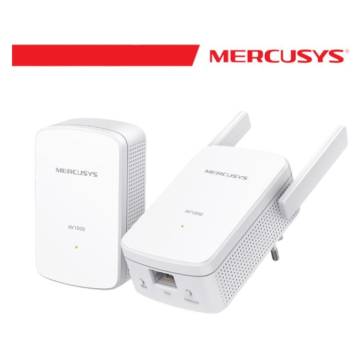 Powerline Kit Homeplug AV2 fino a 1000Mbps e Wi-Fi 300Mbps