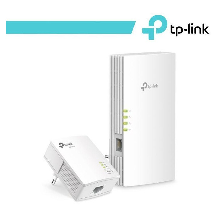 TP-Link Kit Powerline AV1000 Gigabit + Wi-Fi 6 AX1500 - TL-WPA7817 KIT