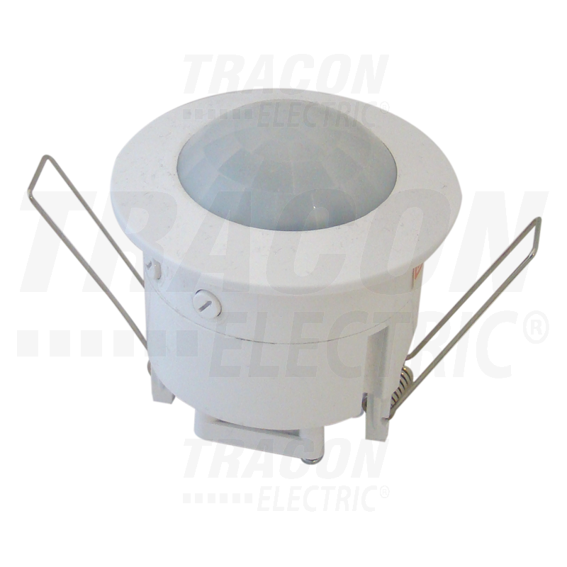 Sensore di movimento IR incassato, bianco 230V D. 75 TRACON TMB061