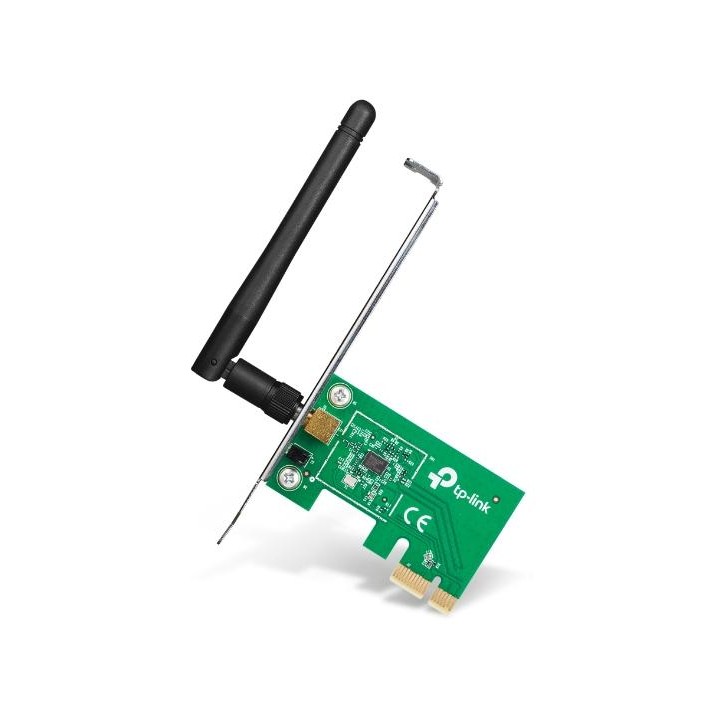 Scheda PCI Express Wifi N150 antenna 2 dBi attacco RP-SMA