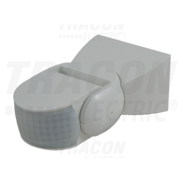 Sensore di movimento a muro, IR 230 VAC, 180°, max. 12 m, 10 s-15 min IP65 TRACON TMB115