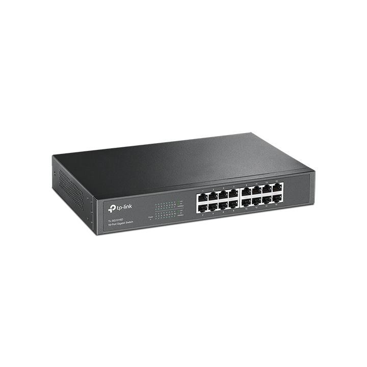 Desktop switch 16 porte Gigabit acciaio TP-Link TL-SG1016D