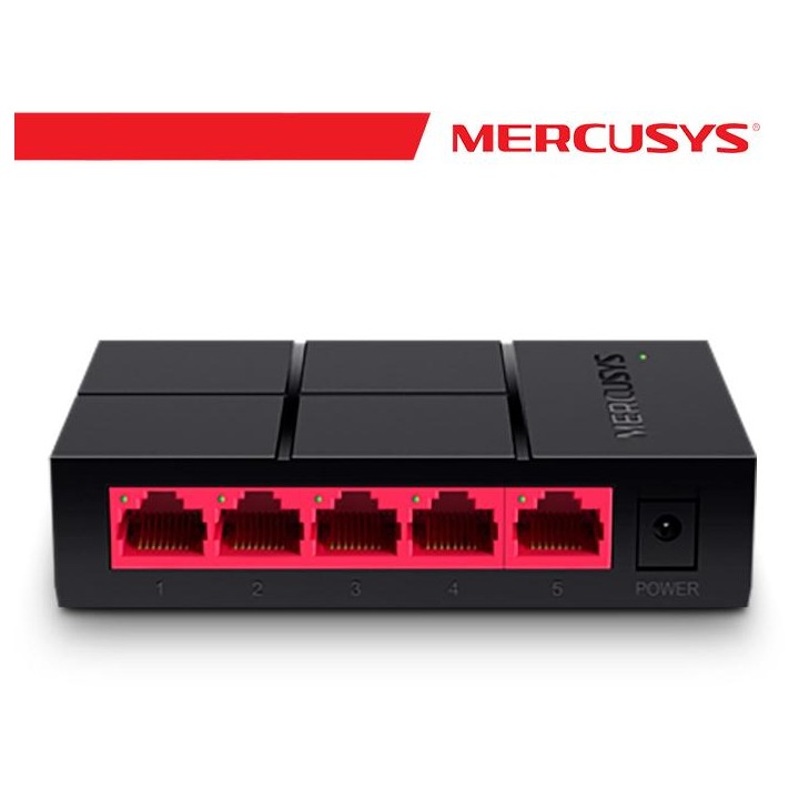 Switch Desktop 5-Porte 10/100/1000Mbps - Mercusys MS105G