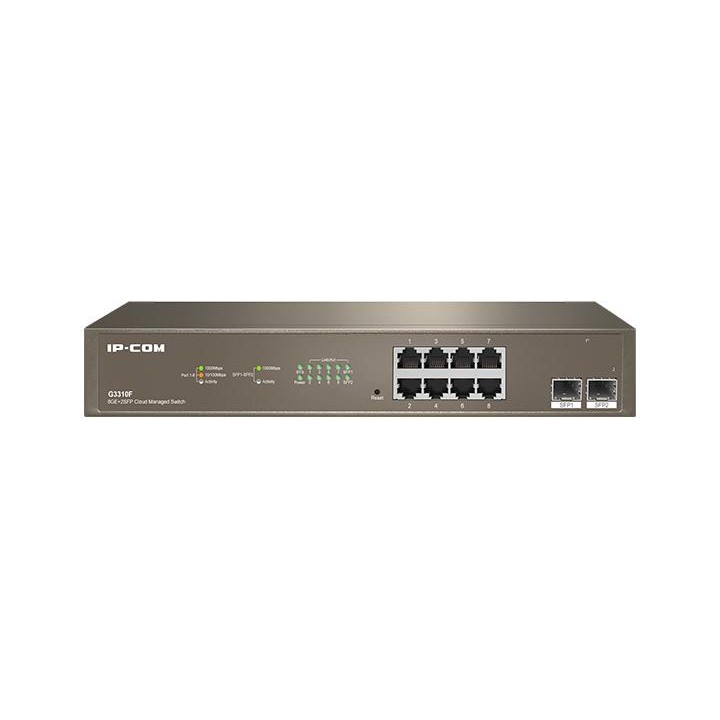 Switch Cloud Managed 8 port GE + 2 SFP - G3310F