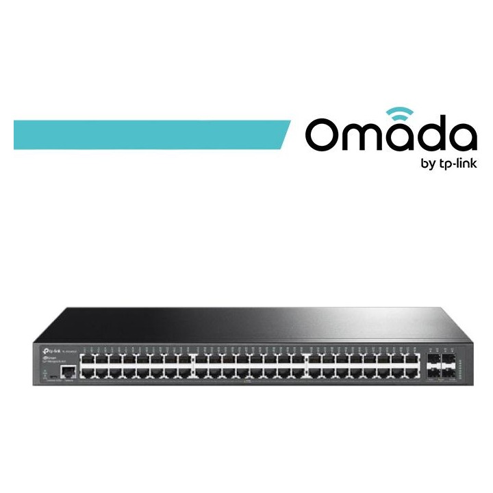 Omada Switch Managed L2+ con 48 Porte Gigabit e 4 Slot SFP+ - SG3452X