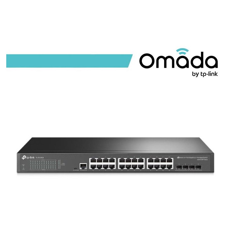 Omada Switch L2 Managed 24 Porte Gigabit 4 Slot SFP