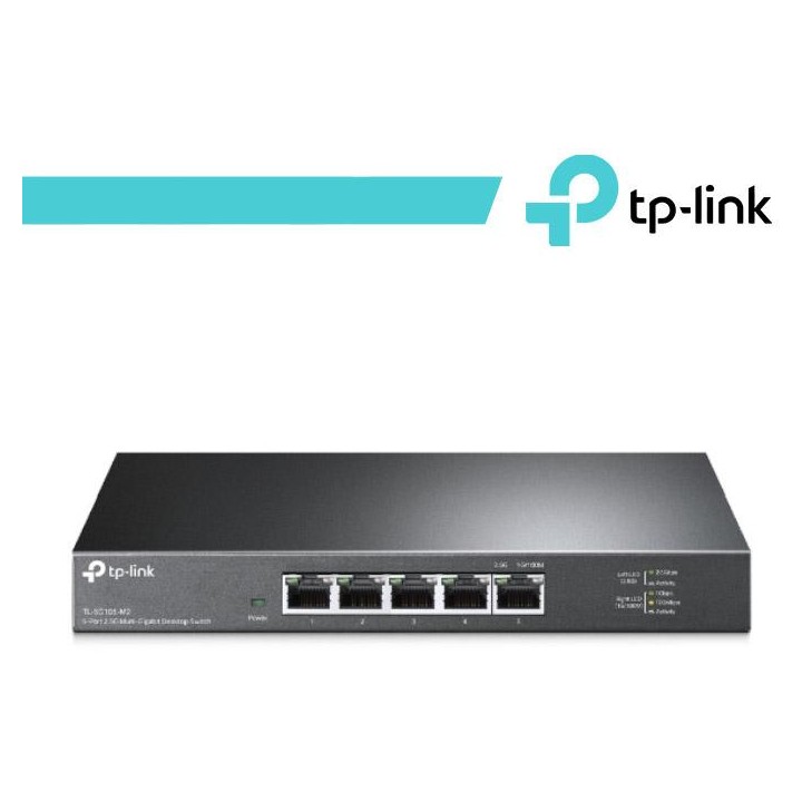 TP-Link Switch Desktop 5 Porte 2.5G - TL-SG105-M2