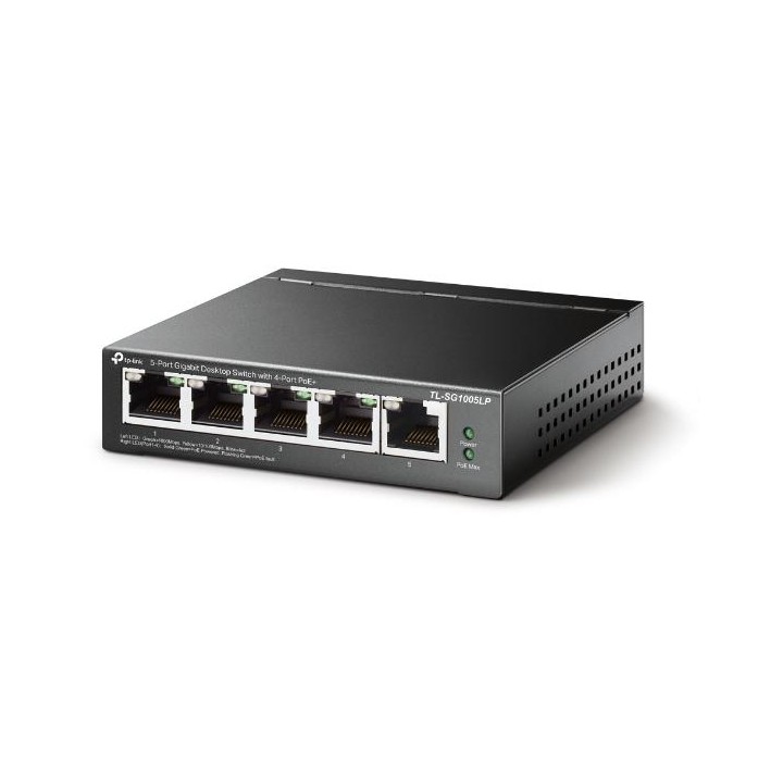 Switch desktop 5 porte Gigabit 4 porte PoE+ TL-SG1005LP